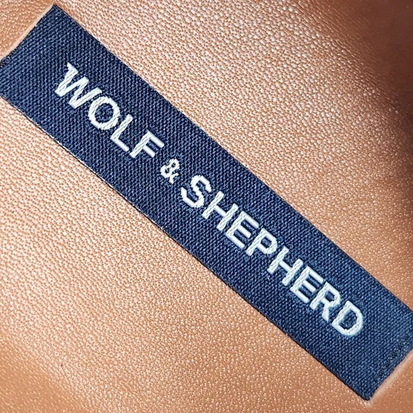 Wolf & Shepherd Men's Sneakers 11 Cream Tan SupremeKnit Trainers Sock New $175 - Picture 13 of 16